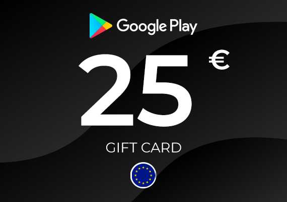 Kupi 25 EUR Google Play Gift Karticu - Digitalna poklon kartica za Google Play platformu