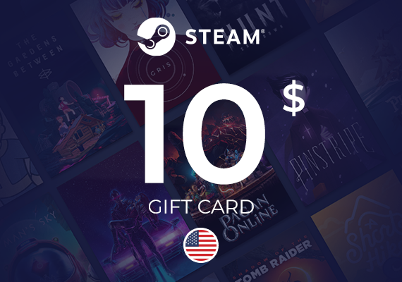 Kupi 10 USD Steam Gift Karticu - Digitalna poklon kartica za Steam platformu