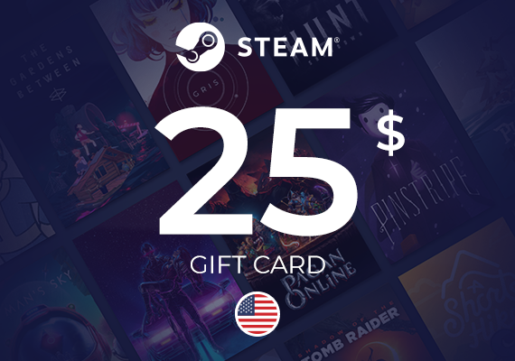 Kupi 25 USD Steam Gift Karticu - Digitalna poklon kartica za Steam platformu